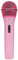 Samson Q2U USB and XLR Handheld Dynamic Microphone with Cardioid Polar Pattern for Podcasting and Live Streaming (Pink)