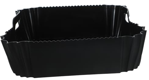 KICHOUSE Silicone Baking Mat for Air Fryer Reusable Pad for Air Fryer Baking Pan Non-Stick Silicone Tray