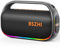 80W(120W Peak) Bluetooth Speaker Loud, Portable IPX6 Waterproof Bluetooth Speakers Wireless Stereo Bass with LED Lights, TWS, USB/TF Card, AUX, for Indoor/Outdoor, Party, Travel, and Camping (Black)