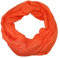beybey® Basic Damen Loopschal aus Viskose & Baumwolle und in vielen Farben. Perfekte Geschenkidee! (orange)