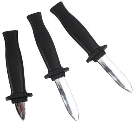 HIXNUG 3pcs Toy Joke Fake Plastic Retractable Trick Gag Knife Disappearing Dagger Knife for Halloween Stage Performance