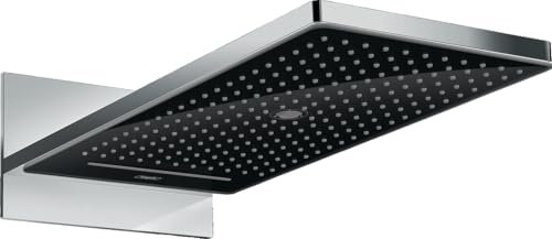 Hansgrohe Kopfbrause Rainmaker Select 580 3jet Wandmontage schwarz/chrom, 24001600