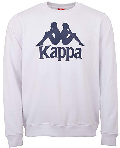 Kappa Sweatshirt, White, S Men's