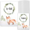 OLGS U-Heft und Impfpasshülle Set | Fuchs im Wald Untersuchungsheft Hülle 3-teilig & Impfpass Hülle | Geschenke Baby | Babygeschenke zur Geburt - Uhefthülle, Impfpasshülle ohne Personalisierung
