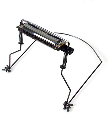 Mundharmonika-Halterung, verstellbar, 10 Löcher