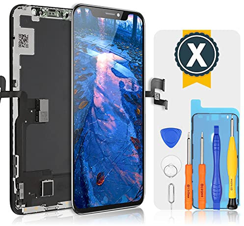 bokman for iPhone X LCD Black Screen Replacement Parts Display Assembly Front Panel
