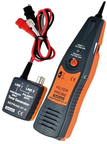 traceur de câbles électriques hors tension - sefram instruments sefram97