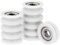 Kozelo 10Stk U608ZZ Nylon U-Rille Kugel Lager - [8x30x10mm] Abgeschirmt Umlenkrolle Rad Rolling Lager für Rail Track System Verwendung Chromstahl ABEC1