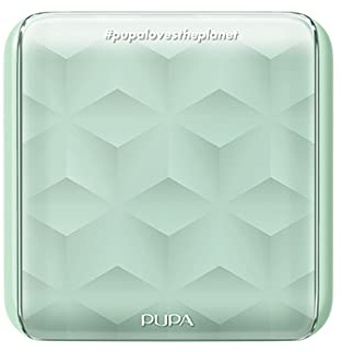 Pupa Aqua Trousse 001 Verde Acqua Palette Viso e Occhi Con Specchietto 8gr