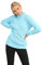 janisramone® Polo High Neck Jumpers for Women UK, Cable Knitted Long Sleeve Ladies Jumpers, Casual Pullover Winter Turtle Neck Tops for Women Size 8-135 Sky Blue