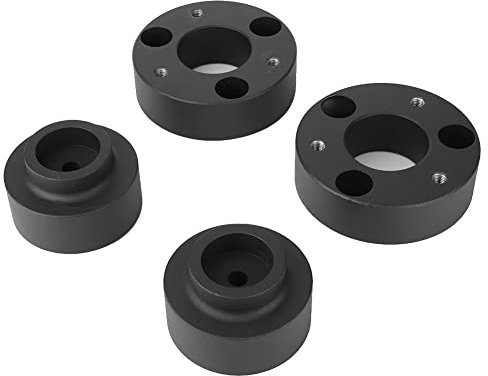 Leveling Lift Kit, 4PCS Aluminium Lift Leveling Kit Passt für Dodge RAM 1500 4WD 2009-2018 (Vorne 2,5 Zoll + Hinten 1,5 Zoll)