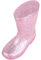 ABSOLUTE FOOTWEAR Stivali invernali da pioggia per bambini e ragazze, in gomma, glitterati, rosa, 28 EU