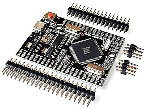 TECNOULAB 1 Uds Mega 2560 Pro Chip CH340G/ATMEGA2560-16AU Integrado con Cabezales Macho