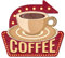 GLOBLELAND Vintage Metal Tin Sign Retro Coffee Cup Plaque Poster Metal Wall Decorative Tin Signs for Home Kitchen Restaurant Coffee Shop Club Bar Decoration