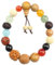 Diarypiece 18 Bodhi Perlen Unisex Armbänder Einstellbar Natürliche Bodhi Samen Elastisches Seil