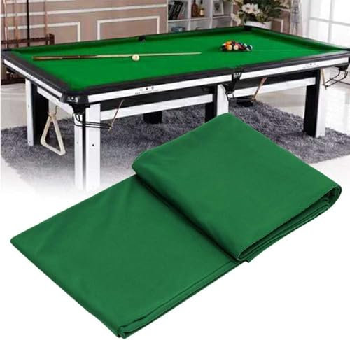 ZJTBDATG Billardtuch Professioneller Billardtisch Filz Passend für 7 8 9 Fuß Tisch für Indoor Billard Sport Billardtisch Tuch Zubehör Set Professionell Langlebig Billard Tischdecke,D,9Ft