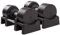 BRAINGAIN Verstellbare Hanteln - 23.5kg, 32.5kg, 41.5kg - Chrom/Schwarz - Vielseitige Heimfitness-Gewichte für Krafttraining (Schwarz, 2 x 41,5kg)