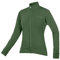Endura Women's Xtract Roubaix Longsleeve Cycling Jersey | Water Repellent | Wicking | Reflective Trim Jersey, Machair Green, XL