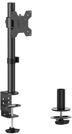 AISENS Soporte de mesa eco giratorio e inclinable para monitor TV 10kg de 17 32 Negro