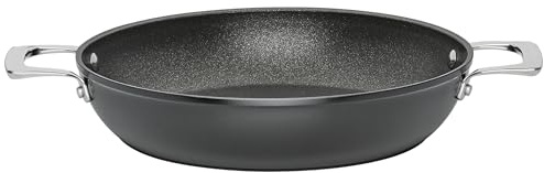 Spring INTERNATIONAL COOKING Paella-Pfanne MARBELLA, Ø 34 cm, Mehrschichtmaterial aus Edelstahl, für alle Herdarten inklusive Induktion und Grill, backofen- und spülmaschinenfest