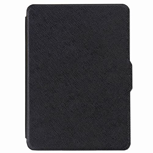 Étui pour liseuse Amazon Kindle 7ème version 2014 (modèle WP63GW) - Housse de protection légère tout compris avec fonction veille/réveil automatique (noir)