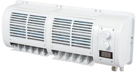 Climatiseur pour caravane - 100 W - Avec écran LCD - Vitesse et température réglables - Portable à faible bruit - Réfrigérant R134A pour voiture