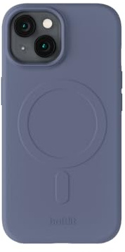 holdit Soft MagSafe Kompatible Handyhülle für iPhone 12/12Pro – Weiche Silikonhülle mit MagSafe, Schlankes Design, Farbe Pacific Blue