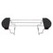 Stainless Steel Toaster Warming Rack, Accessory for Preparing Toast and Sandwiches with Ease (Black)