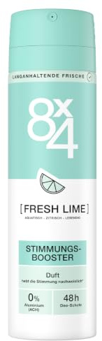 8x4 Fresh Lime 150 ml | Deo-Spray für Frauen, 48 Stunden Schutz, Antitranspirant mit einem erfrischenden Zitrusduft