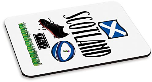 Gift Base Rugby Scotland PC Computer Mouse Mat Pad