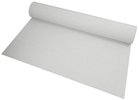 Aqua Mat Bodenbelag Badvorleger Duschmatte Breite 130 cm Länge und Farbe wählbar Weiss 130 x 380 cm abwaschbar Bodenmatte Badematte