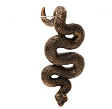 Pot Buddies Handmade Snake Figure Plant Pot Hanger - Decorative Hanging Garden Ornament - Flower Planter Figurine