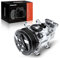 Frankberg Compresor de aire acondicionado con embrague Compatible con Clio IV BH Clio IV KH C3 I FC FN C3 Pluriel HB 206 2A/C 206 CC 2D 206 SW 2E/K 206 307 3A/Cincl. aceite premezclado