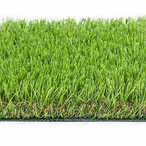 247Floors Pinewood 40mm Realistic Artificial Grass - Fake Lawn Turf - Garden Balcony Patio ,3m x 5m / 9ft 10'' x 16ft 4''