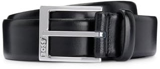 BOSS Herren Elloy-PC-An Sz35 In Italien gefertigter Gürtel mit Logo-Schließe Schwarz001 85