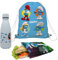 Nerthus FIH 1081 Set Rucksack + Sandwich Tasche + Doppelwandflasche 350 ml Schlümpfe