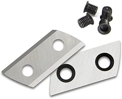1 Pair Garden Shredder Chipper Cutting Blade Replacement for GH-KS 2440 HMH-E 2440 CJ601E Tools Spare Part