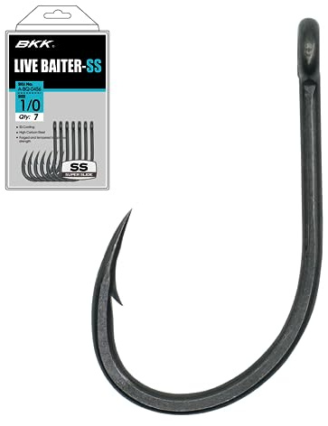 BKK Lures A-BQ-0461 Lebendköder-SS - 6/0, 5er-Pack