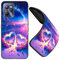 JEZSTHAI Schutzhülle für Handy Realme C35 (4G) Hülle Silikon Fallschutz Muster Design Handyhülle,Ultra Dünn Flexible Stoßfeste Bumper Case,Weiche Anti-Kratzt Rückseite,B02