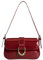 RuiDay Borsa Donna Retrò, Piccola Borsa a Tracolla Donna, Borsa Tracolla Donna PU Pelle, Borsetta Ragazza, Elegante Borsa Piccola in Pelle Verniciata, Con 2 Tracolla Regolabile (Rosso)