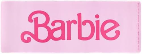 Paladone Barbie Official Licensed Large Computer Mat for Keyboard and Mouse Women and Kids Home Office Decor, Gaming Gift Desk Accessory