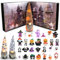 Halloween Adventskalender 2024, Zwerge Dekor Adventskalender, Halloween Weihnachts Countdown Kalender, Halloween Gnome Dekoration Sammlerstück Spielzeug Figuren Geschenk für Kinder Und Erwachsene