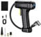 Compressore d'Aria per Pneumatici, gonfiatore di Pneumatici per Auto a Batteria 12V, Pompa per Pneumatici per Auto, gonfiatore di Pneumatici con spegnimento Automatico da 150 PSI, Luce LED e 4 ugelli