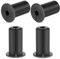4pcs Cable Routing Kit for Starlink Silicone Cable Feed Through Bushings Wall Grommets for 3/4 Inch Cables Cable Wall Wire Cord Grommet for Starlink Cable Router and Ethernet Cable Adapter (Black)