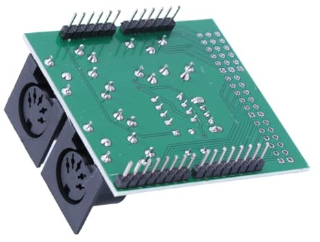 MIDI Shield Breakout Board Piastra Strumento Musicale Interfaccia Digitale Adattatore per Arduinos Scheda Adattatore Componente FAI DA TE