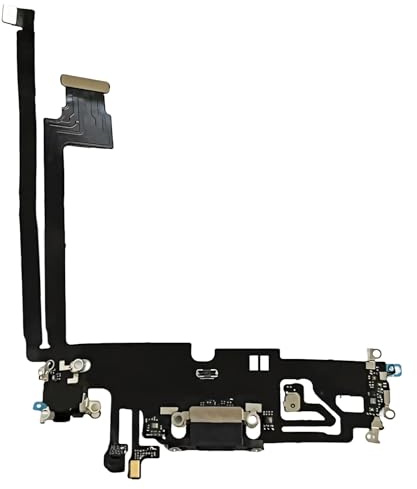boxoon Compatible with iPhone 12 Pro Max Charging Port Replacement, for Multiple iPhone Models, Includes Screwdriver, Metal Construction, Integrated Cable System