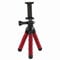 Hama Mini-Stativ Flex für Smartphone und GoPro, 14 cm, Rot