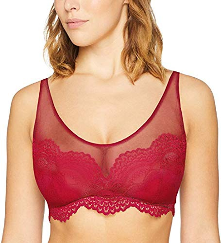 Triumph Damen Bügel-BH Bügel-BH Beauty - Full Darling W 10189096, Gr. 80E, Rot (Rosso Masai 2370)