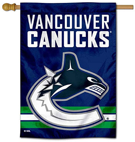 WinCraft Vancouver Canucks Double Sided Banner House Flag