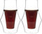 KRUVE EQ Inspire 150ml Handmade Double Wall Coffee Cups, Espresso Cups, and Glass Cups Set of 2 - Heat-Resistant Borosilicate Coffee Mugs, Perfect for Enhancing Aroma and Flavor, Dishwasher Safe